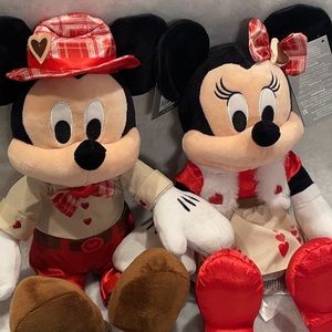 🔥SALE🔥Disney Mickey and Minnie Plush